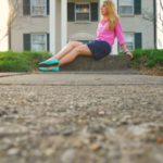 Nautical Anchor Skirt and Pink Gingham OOTD