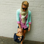 Memorial Day Weekend Recap and Anchor Print Scarves