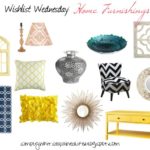 Wishlist Wednesday:  Home Furnishings