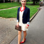 Summer to Professional:  Lace, Red(Dress Boutique), White, and Blue