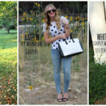 How We Wore It:  Polka Dot Tees