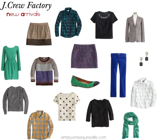 j.crew factory new arrivals