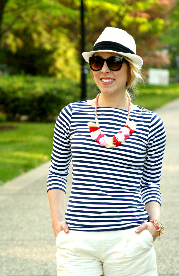 summer stripes tassels
