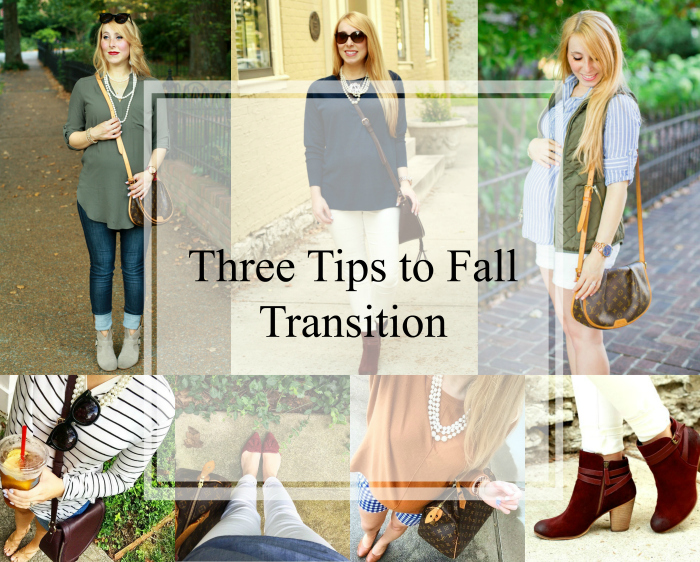 transition to fall wardrobe