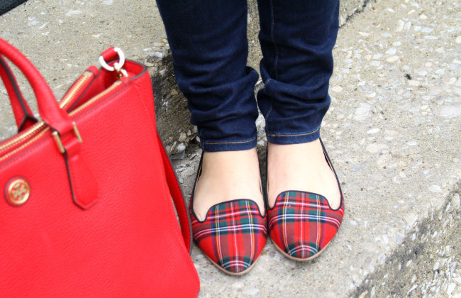 holiday style stewart plaid shoes loafers