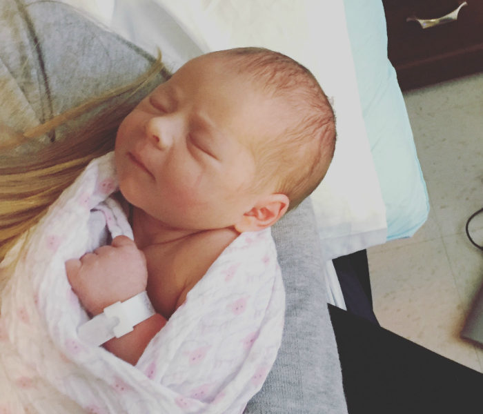 welcome newborn lilly