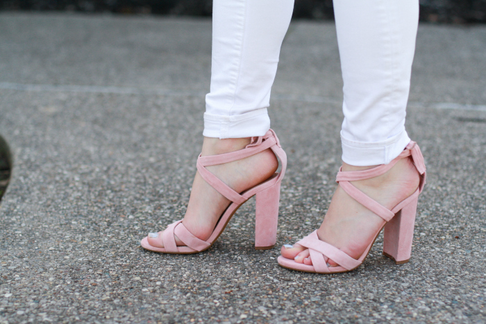 blush pink steve madden heels