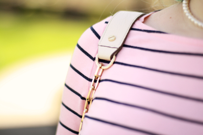 striped blush shirt