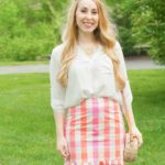 Workwear Wednesday Vol.2:  Ruffled Gingham Skirt