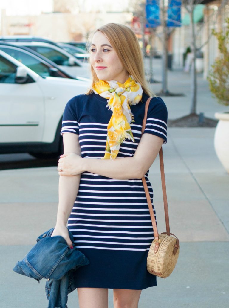 Bliss Striped T-shirt Dress main image 0