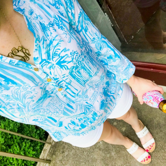 Lilly Pulitzer Elsa preppy summer maternity style