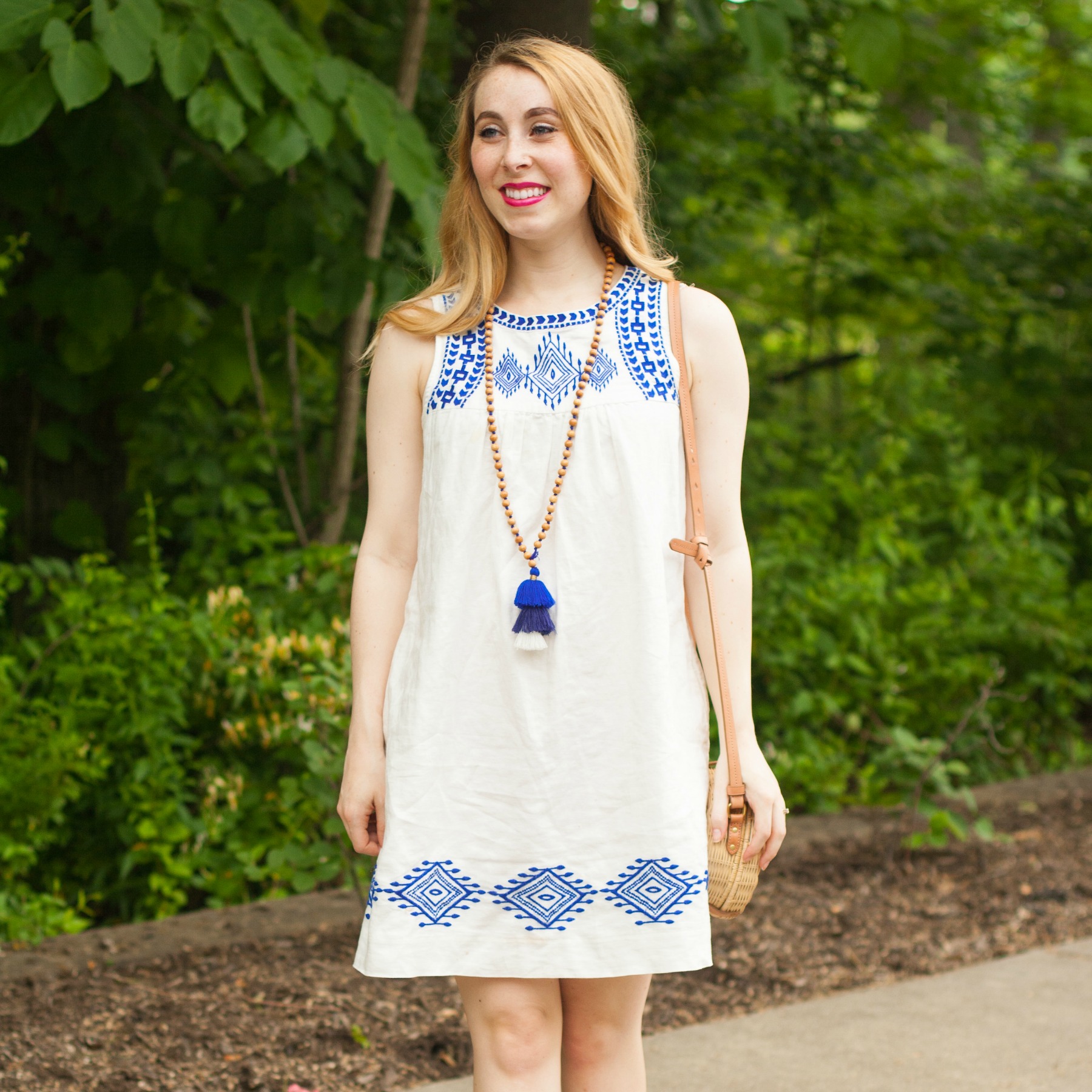 Sammie Dress - Blue gingham
