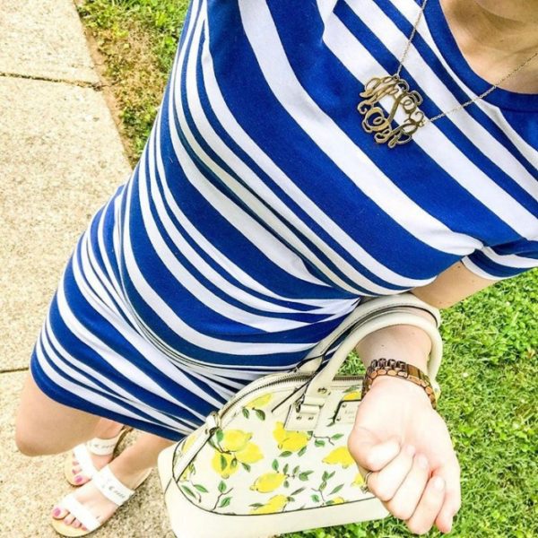 maternity tshirt dress old navy summer preppy