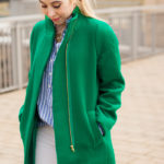 Green Wool Coat